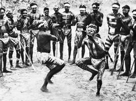 Australian Aborigine Dancing