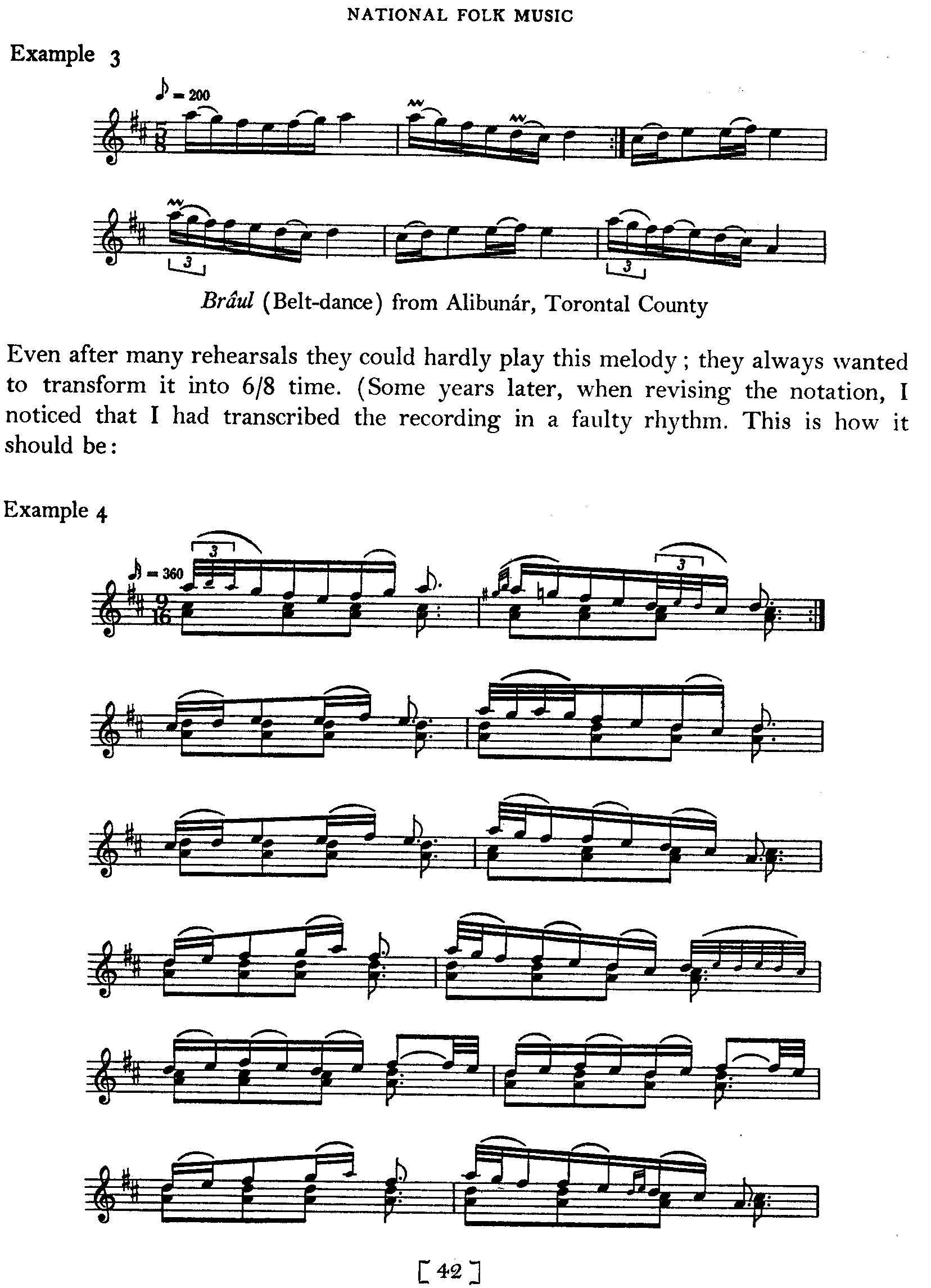 Bulgarian Rhythm - Bartok Page 42