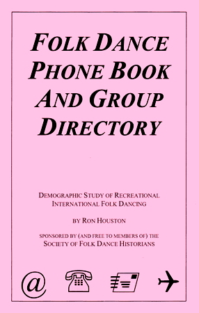 Folk Dance Phone Book and Group Directory