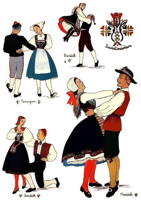 Folk Dances from Scandinavia