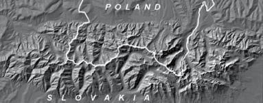 Tatra Mountains map