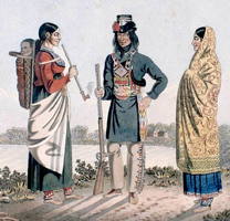 Métis Costumes 1825