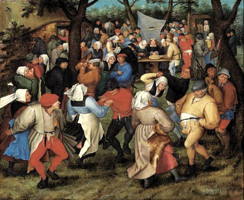 The Peasants’ Wedding, 1637-1638, painting by Pieter Brueghel the Younger